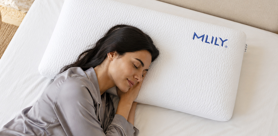 Almohada Viscoelástica Perforada en dormitorio