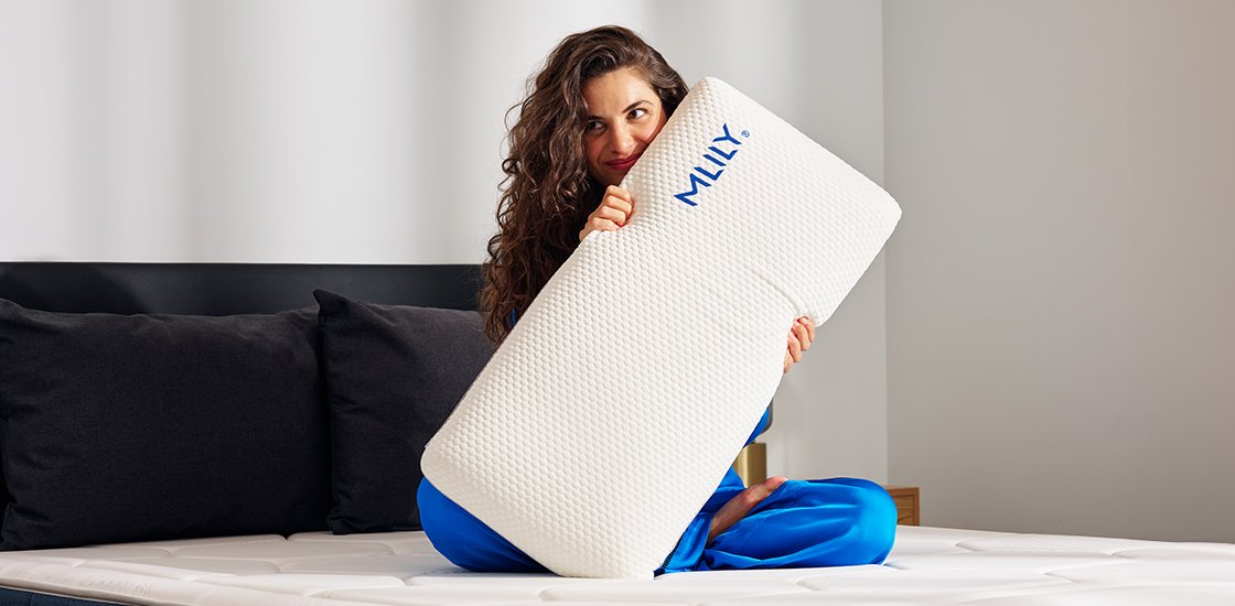 Almohada Viscoelástica en dormitorio